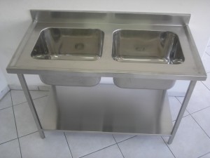 bancada em aço Inox